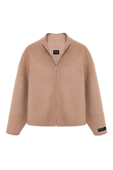 Укороченный жакет из шерсти