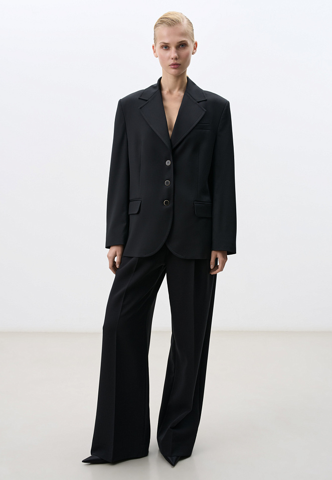 Классические брюки из шерсти