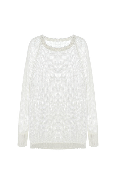 Полупрозрачный джемпер