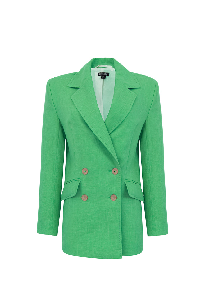Классический жакет из 100% льна
