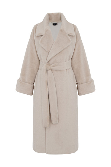 Шуба из экомеха на запах