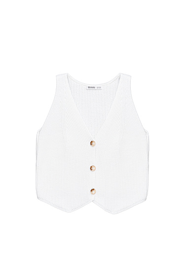 Жилет с V-образным вырезом