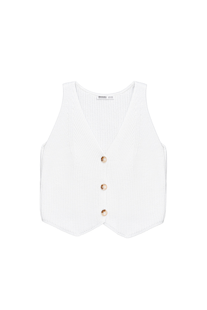 Жилет с V-образным вырезом