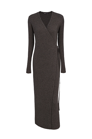 Трикотажное платье из шерсти и кашемира