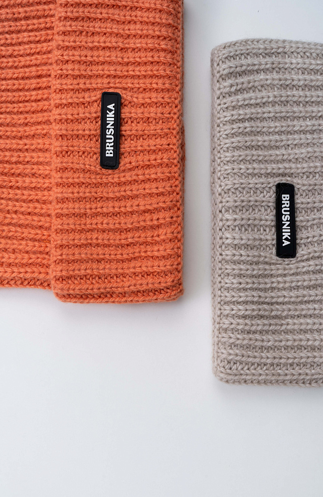 Шапка из шерсти альпака