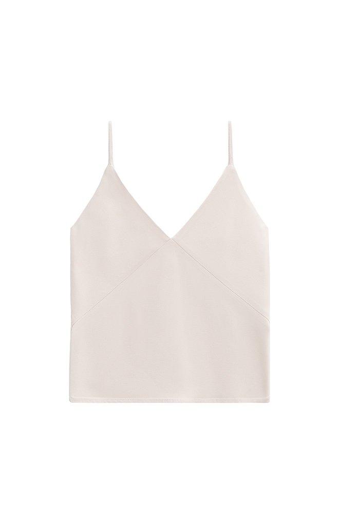 Топ из атласной вискозы