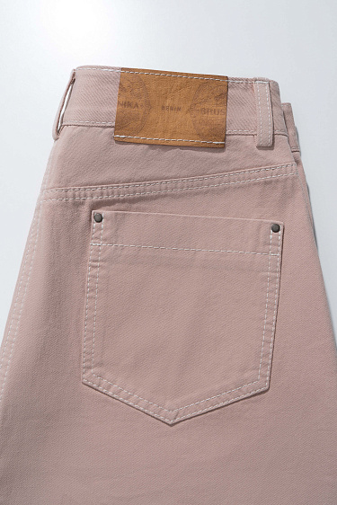 Джинсовые шорты-бермуды