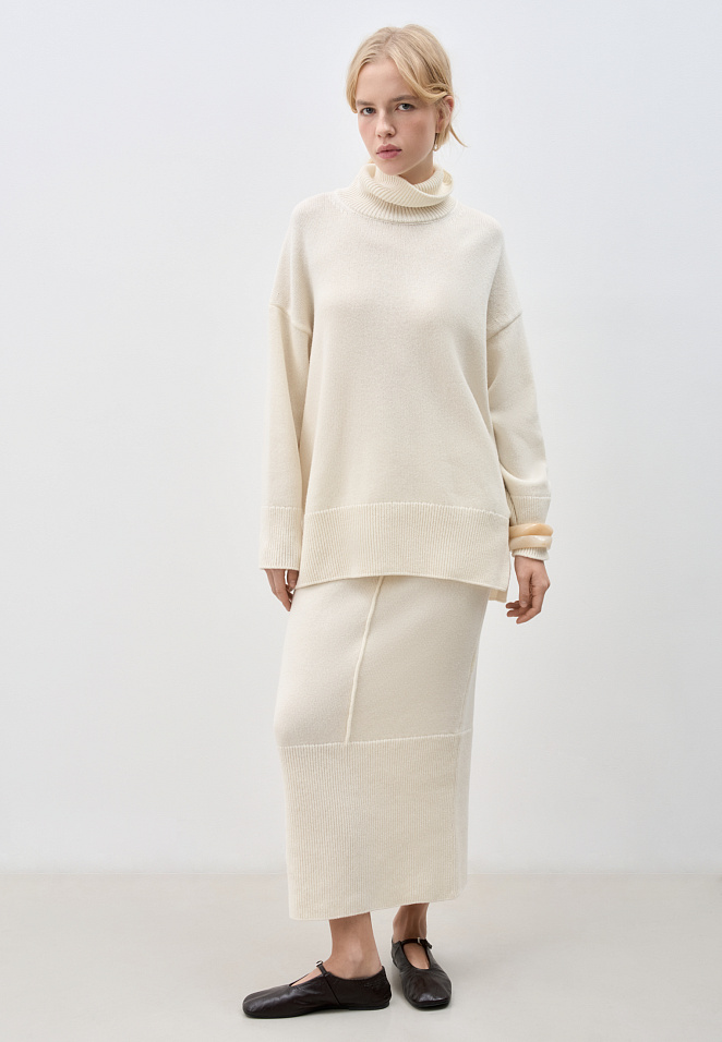 Джемпер из кашемира и шерсти