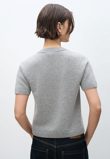 Футболка из 100% кашемира