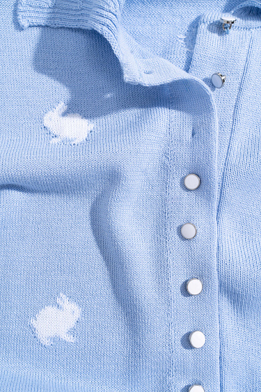 Поло с анималистичным принтом