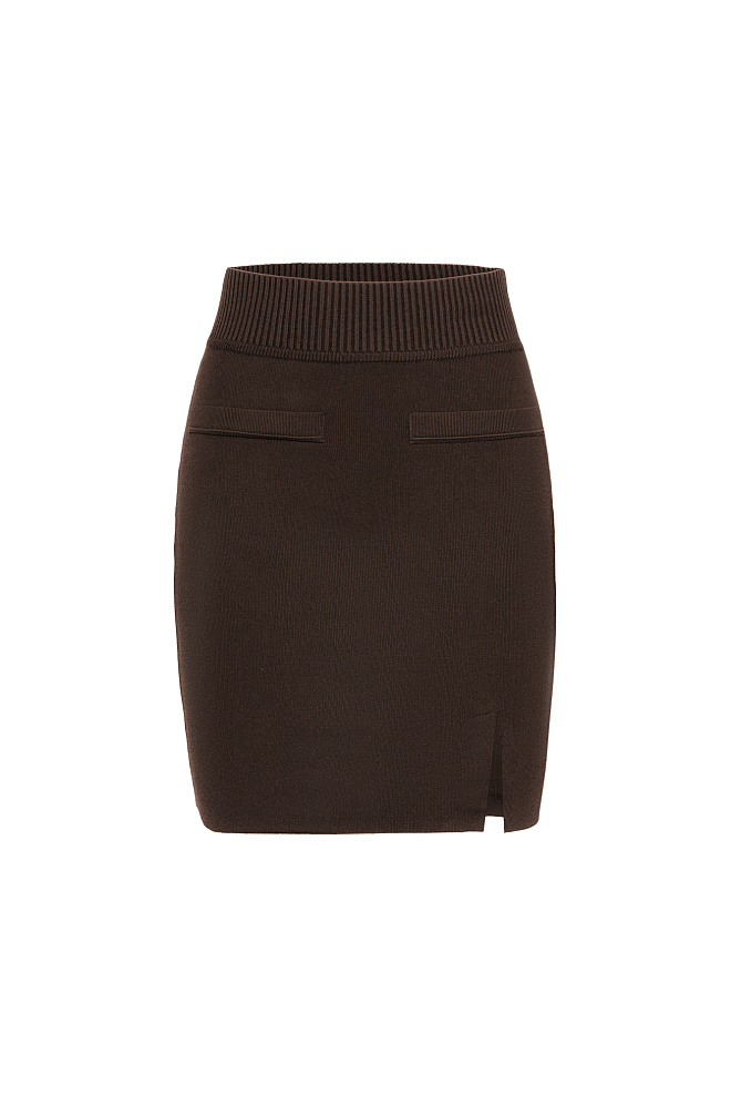 Юбка мини из вискозы