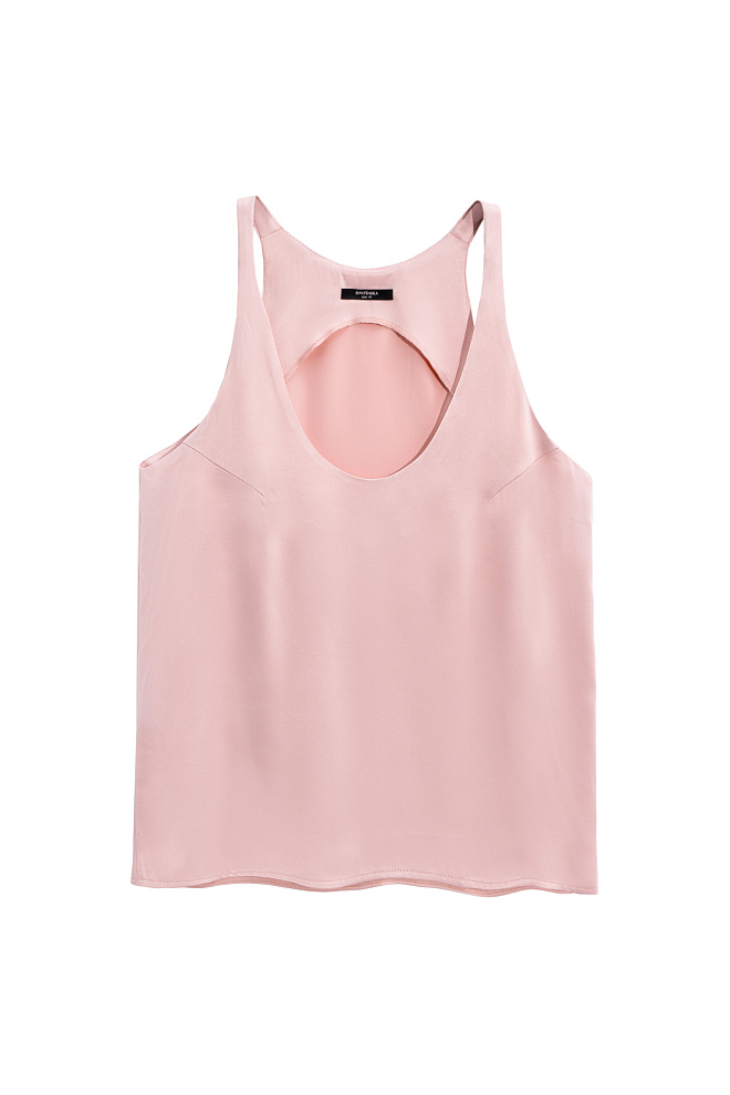 Майка из атласной вискозы