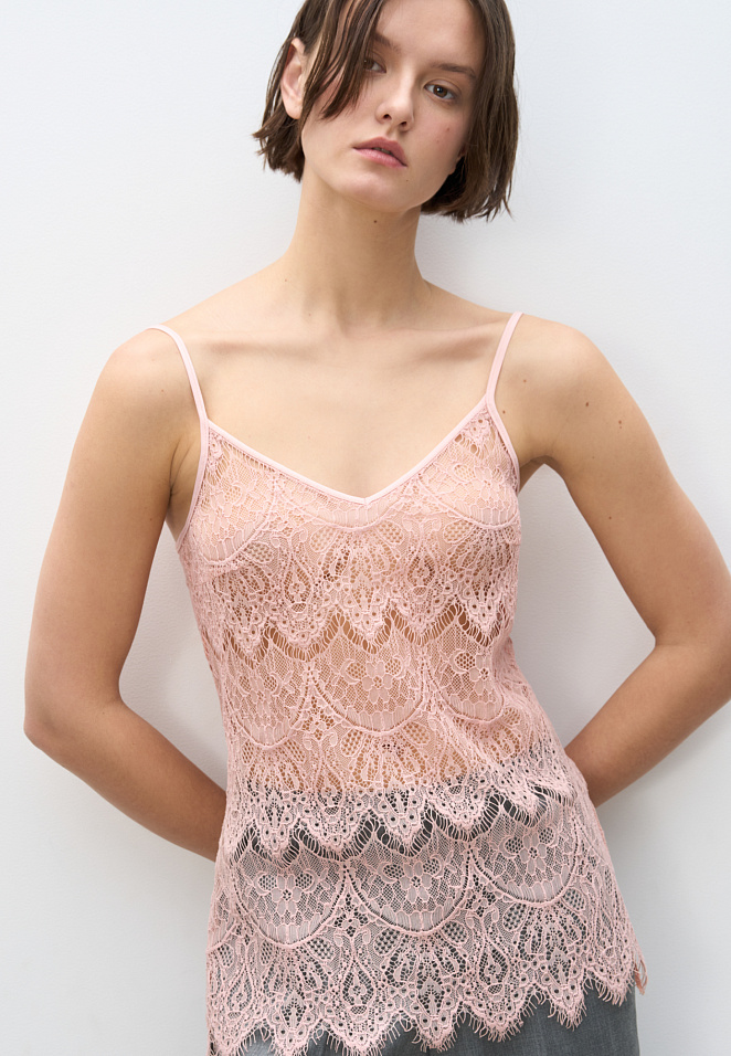 Кружевной топ