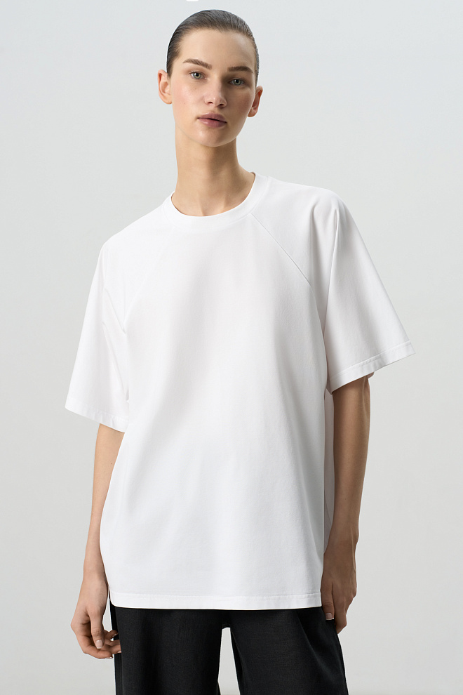 Футболка с рукавом реглан