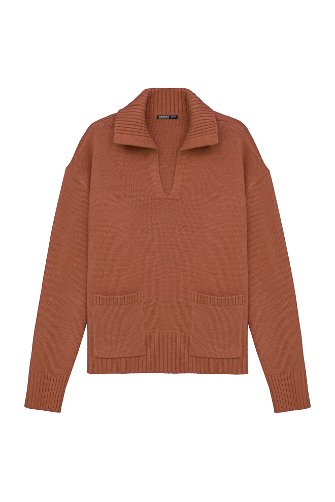 Трикотажный джемпер из шерсти