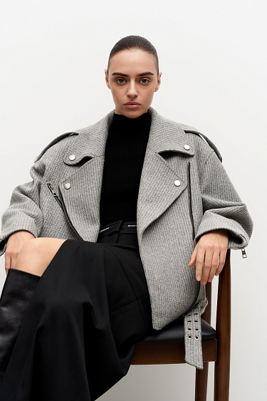 Жакет-косуха из шерсти