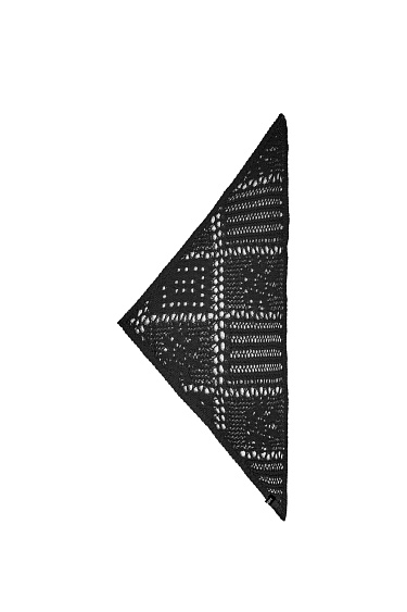 Ажурная косынка из 100% хлопка