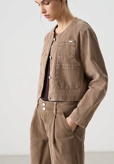 Вельветовый жакет