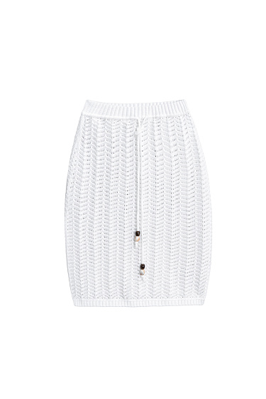 Юбка мини на кулиске