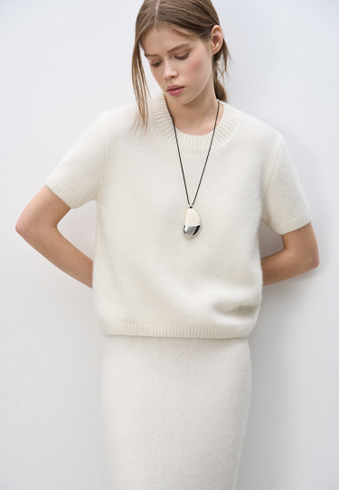 Футболка из пуха лисы