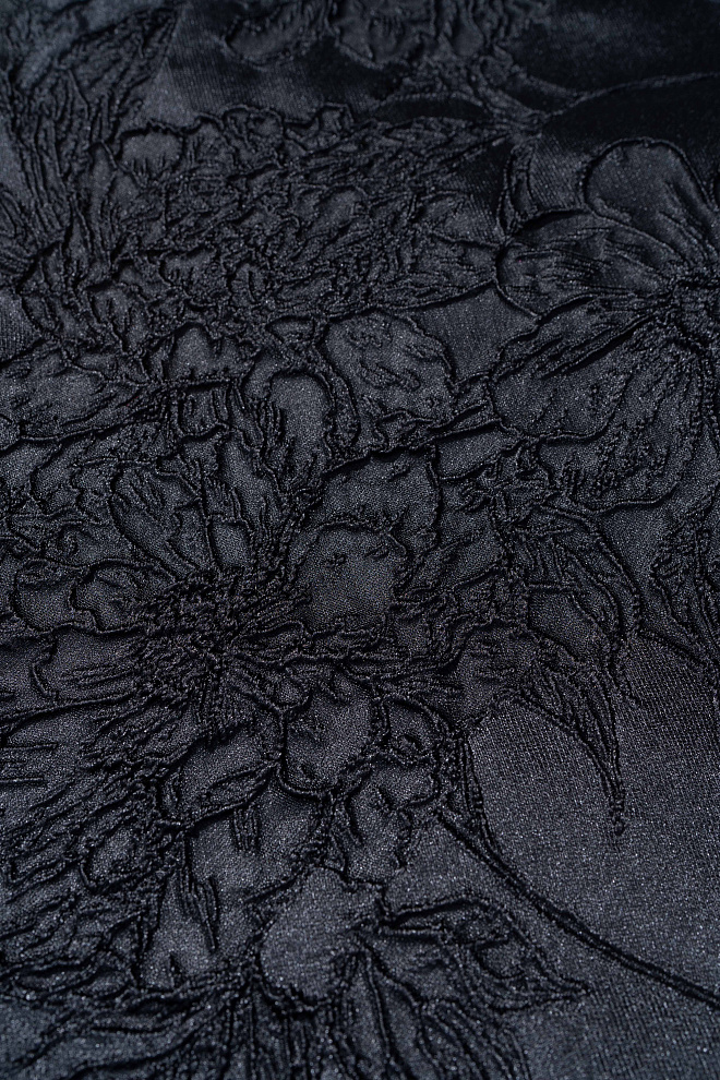 Юбка мини из жаккарда