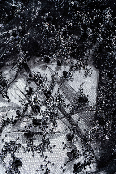 Юбка макси с цветочным орнаментом