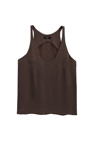 Майка из атласной вискозы