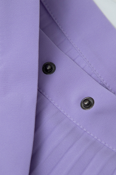 Плиссированная юбка на запах