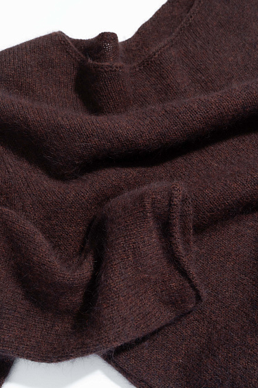 Лонгслив из пуха лисы