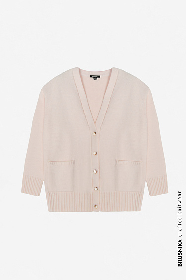 Удлиненный кардиган из шерсти альпака