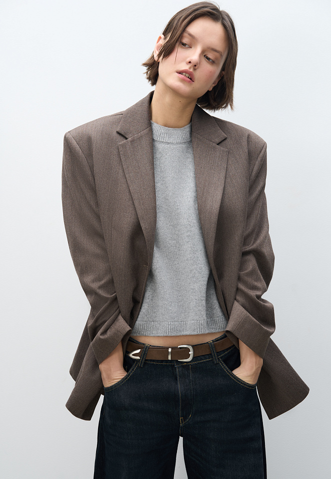 Футболка из 100% кашемира