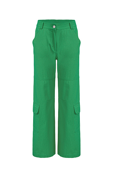 Брюки карго из 100% хлопка