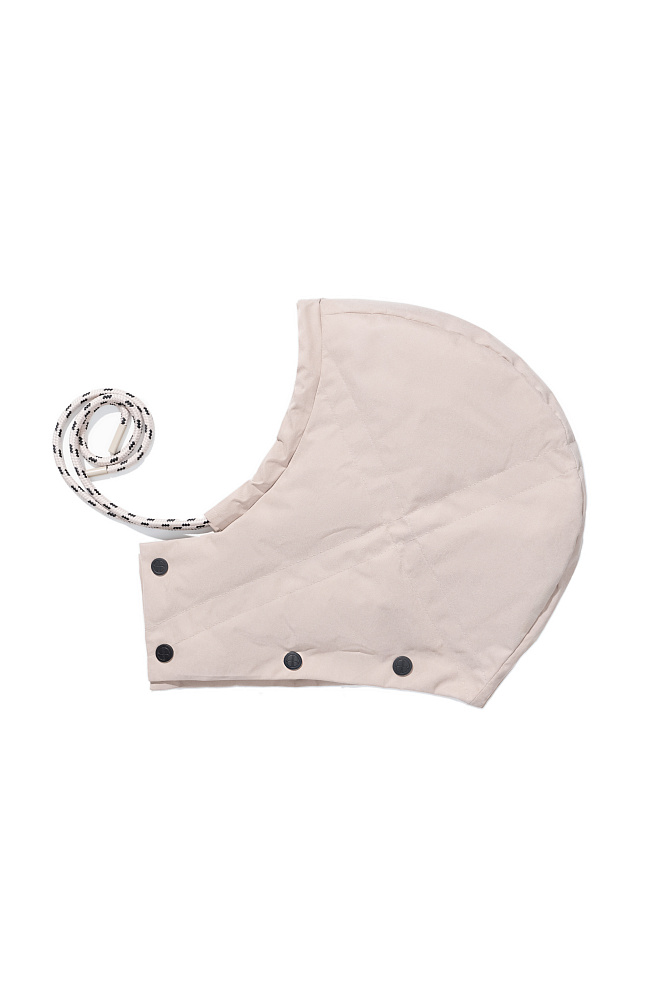 Пуховик с двойной отстрочкой 