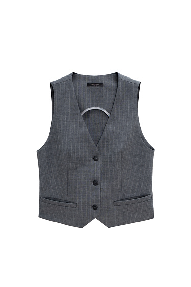 Классический жилет из шерсти