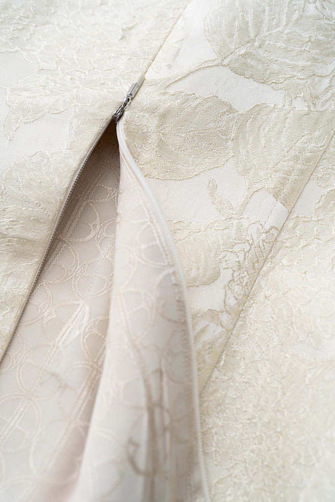 Удлиненный корсет из жаккарда