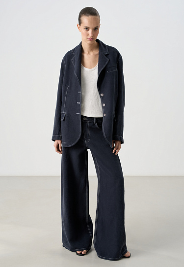 Жакет из 100% льна