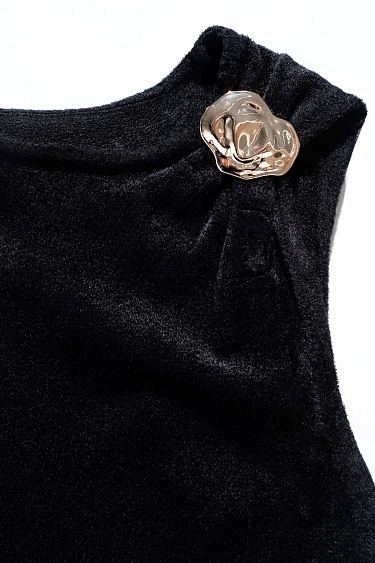 Платье макси с открытой спиной