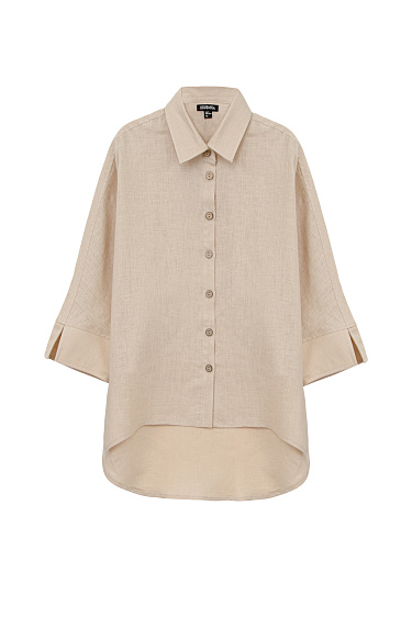 Рубашка с удлиненной спинкой