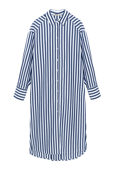 Платье-рубашка из 100% хлопка