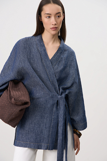 Кимоно из 100% льна