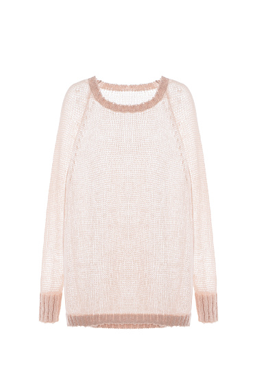 Полупрозрачный джемпер