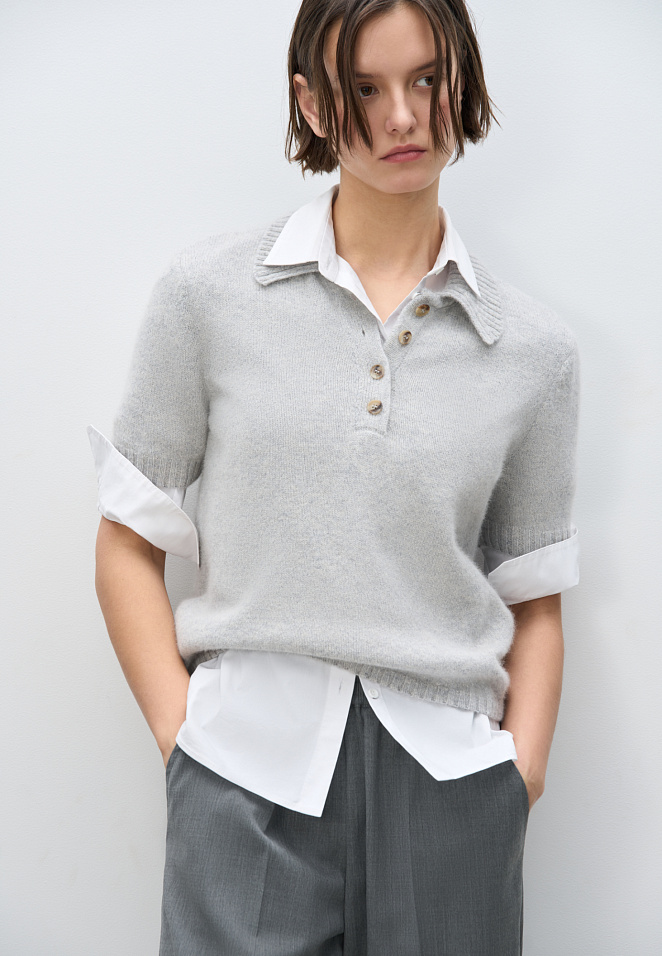 Поло из пуха лисы