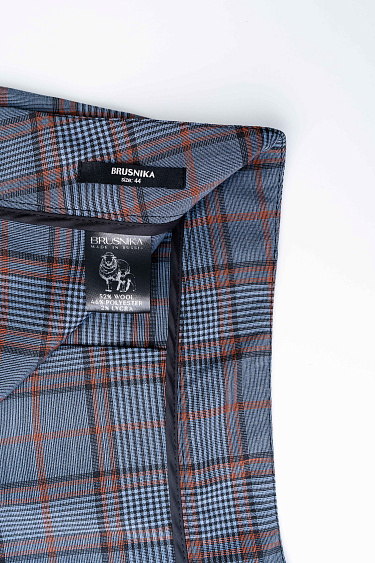 Юбка миди в клетку