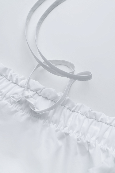 Юбка-баллон длины мини