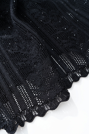 Ажурная юбка мини