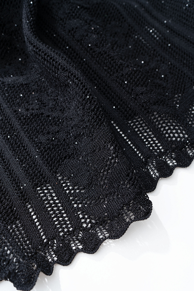 Ажурная юбка мини