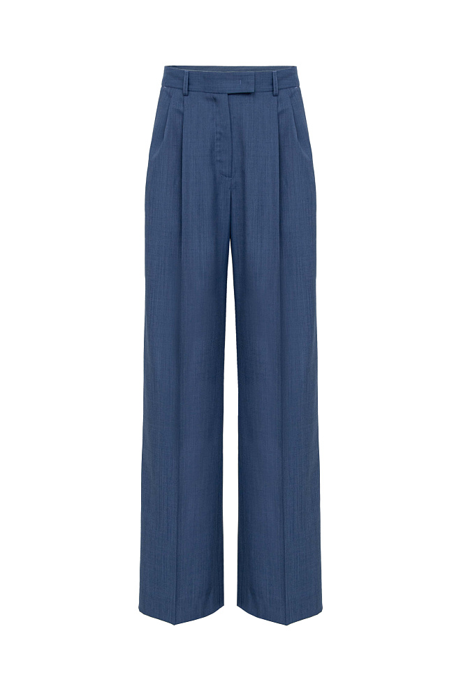 Широкие брюки палаццо