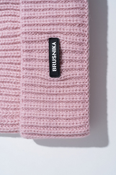 Шапка из шерсти альпака