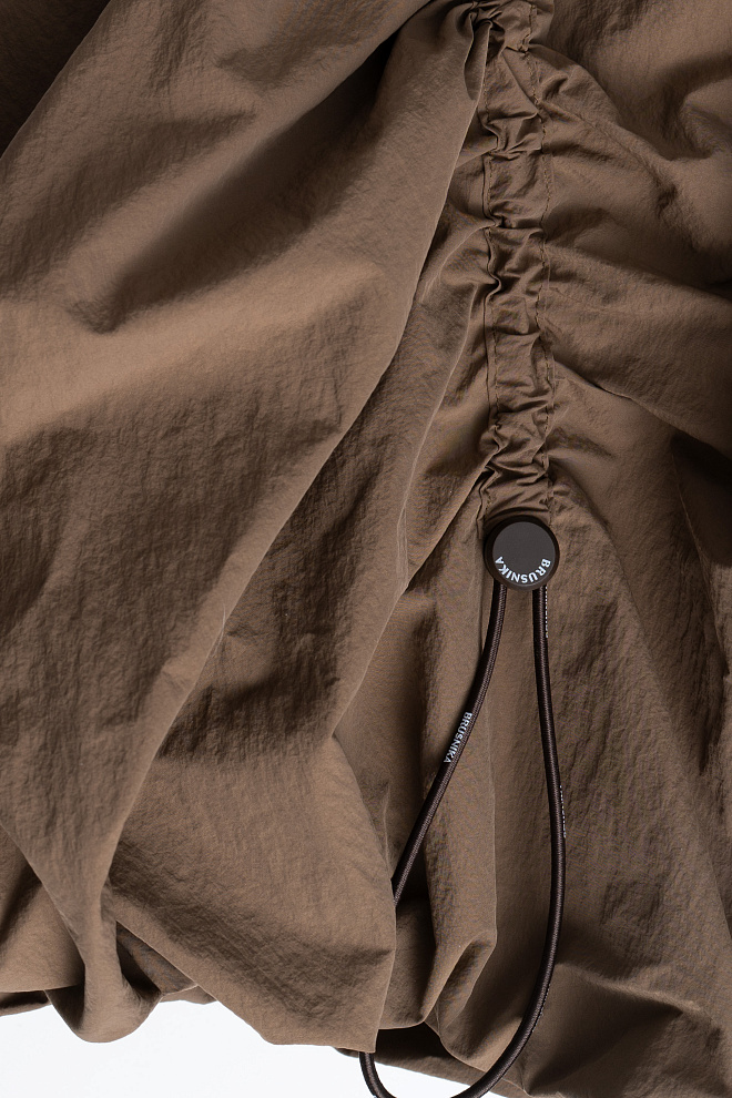 Юбка-баллон длины мини