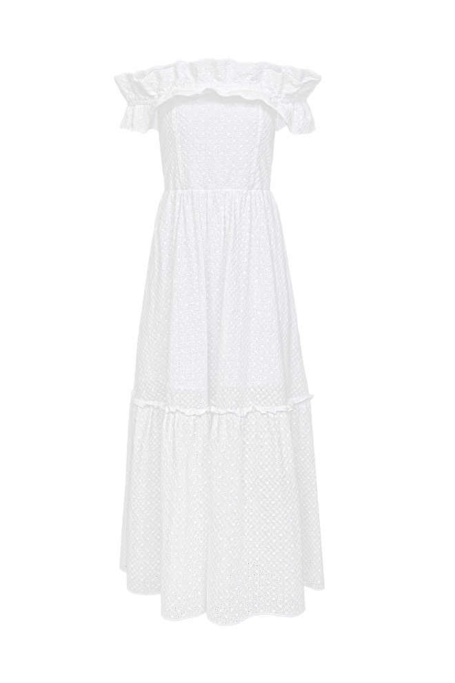 Платье из 100% хлопка